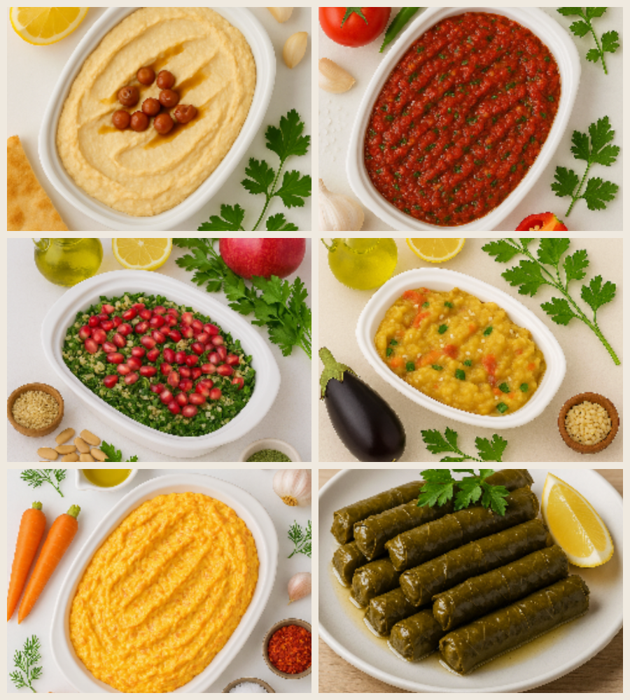 Düğün / davet meze sunumu fotoğrafı